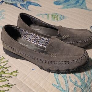 Skechers Women's Charcoal Slip-On Loafers